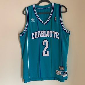 Larry Johnson Charlotte Hornets Basketball Jersey
